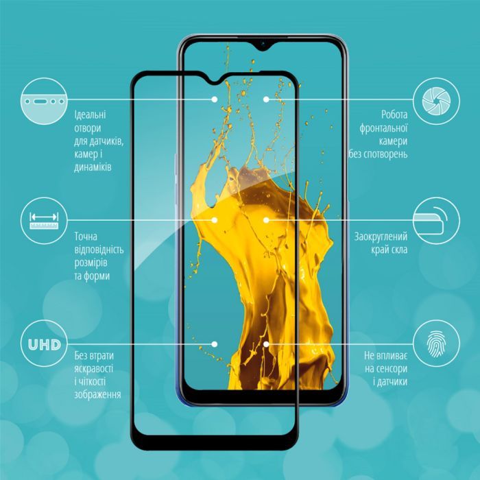 Скло захисне Piko Full Glue Oppo A55 5G (1283126522123) зображення 3