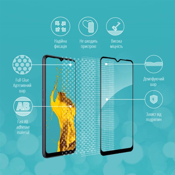 Скло захисне Piko Full Glue Oppo A55 5G (1283126522123) зображення 4