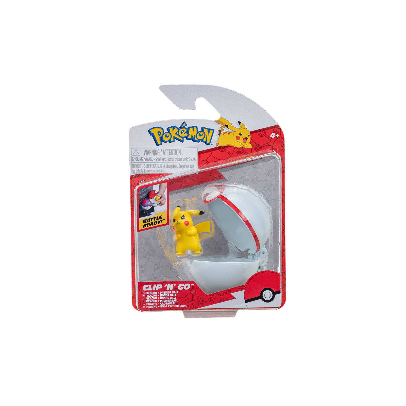 Игровой набор Pokemon W13 – Пикачу в покеболе (PKW2664)