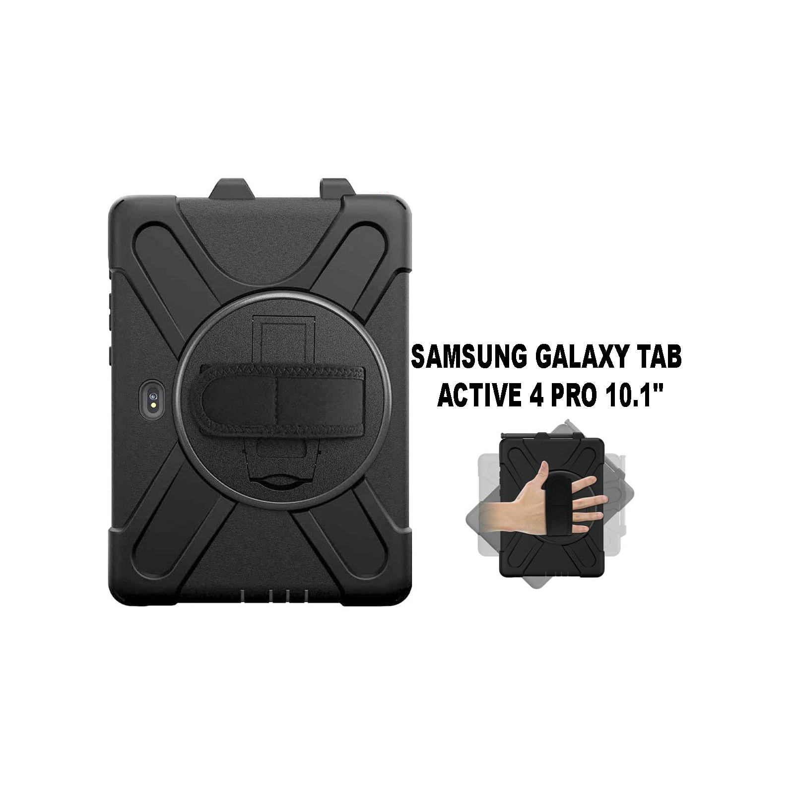Чохол до планшета BeCover Heavy Duty Case Samsung Galaxy Tab Active 4 Pro SM-T636B 10.1" Black (710048) зображення 7