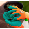 Защитные перчатки Neo Tools детские латекс, полиэстер, дышащая верхняя часть, р.3, оранжевый (97-644-3) изображение 3