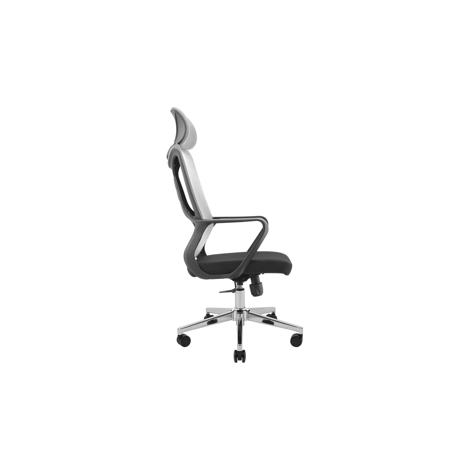 Офисное кресло Richman Монеро Хром M-1 (Tilt) Сетка черная + сетка серая (ADD0003211) изображение 3