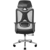 Офисное кресло Richman Монеро Хром M-1 (Tilt) Сетка черная + сетка серая (ADD0003211) изображение 4