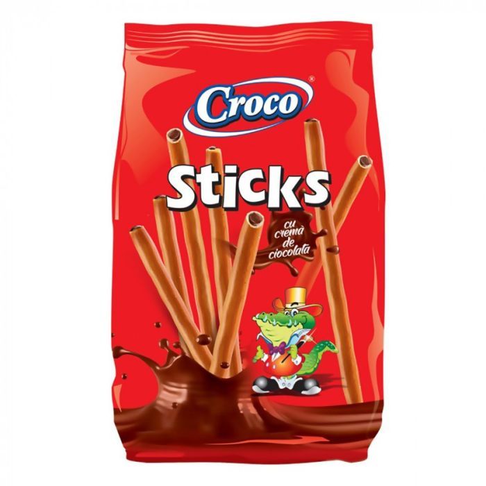 Печенье Croco Sticks с шоколадным кремом 80 г (5941194003758)