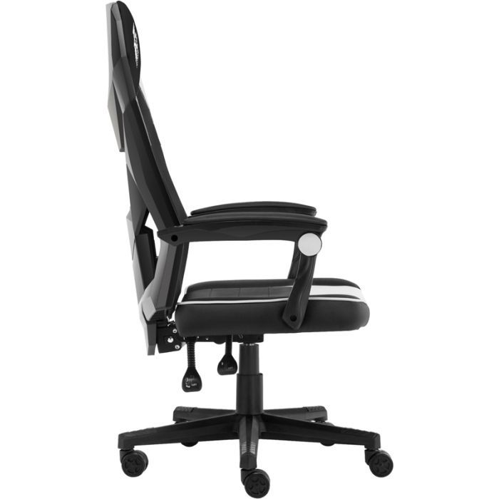 Кресло игровое 1stPlayer P01 Black-White изображение 3