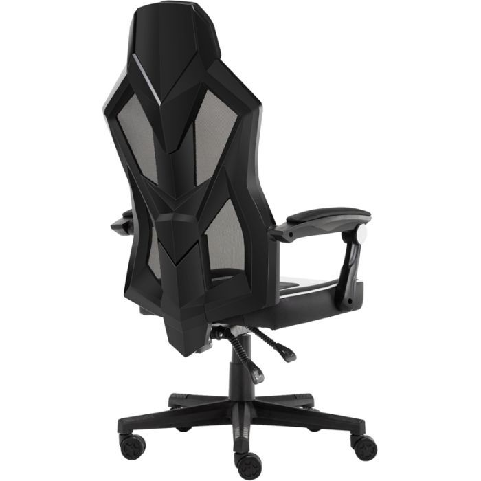 Кресло игровое 1stPlayer P01 Black-White изображение 5