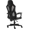 Кресло игровое 1stPlayer P01 Black-White изображение 5
