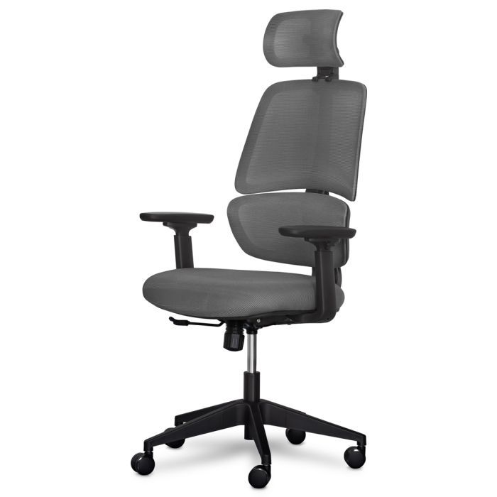 Офісне крісло Mealux Leo Air Black (Y-543 KB)