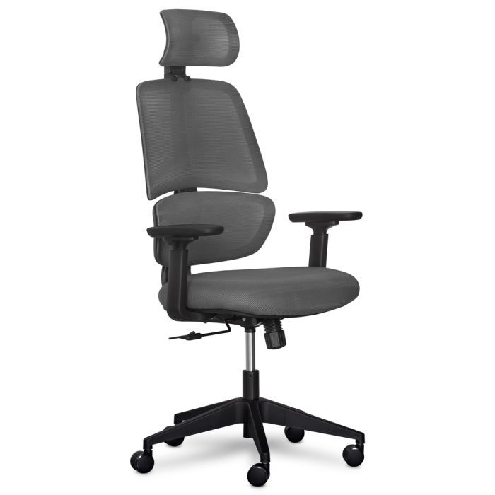 Офісне крісло Mealux Leo Air Black (Y-543 KB) зображення 3