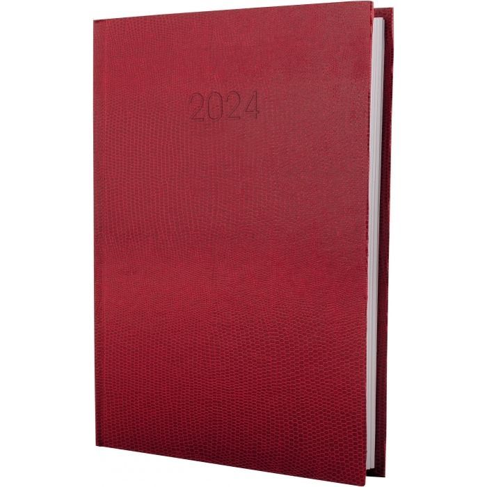 Еженедельник Economix датированный 2024 SNAKE (ЗМЕЯ) красный, А5 (E21633-03)