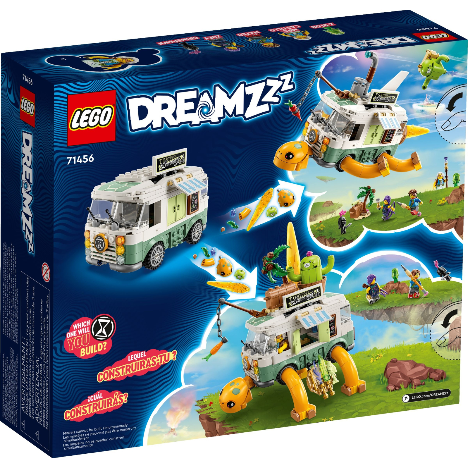 Конструктор LEGO DREAMZzzzz Фургон "Черепаха" миссис Кастильо 434 детали (71456) изображение 7