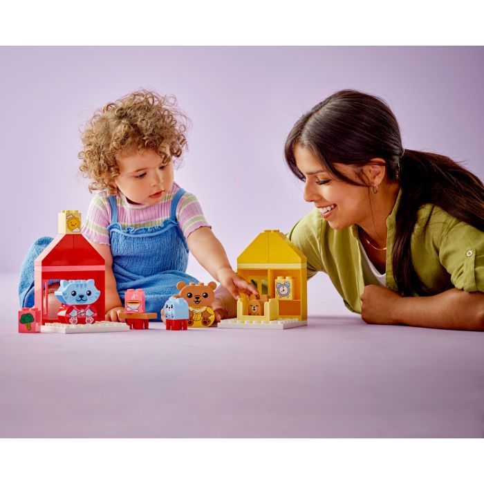 Конструктор LEGO DUPLO My First Повсякденні процедури: Час вечері й сну 28 деталей (10414) зображення 8