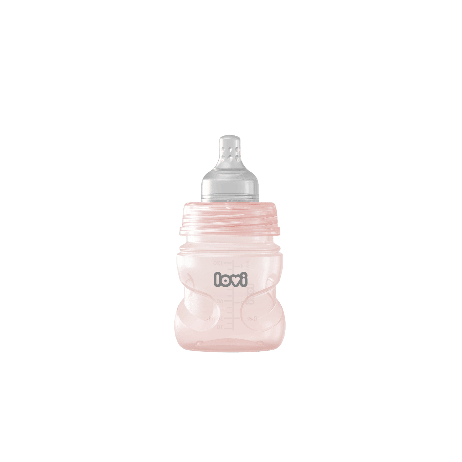 Бутылочка для кормления Lovi Trends 120 мл - рожева (21/565_pin) изображение 3