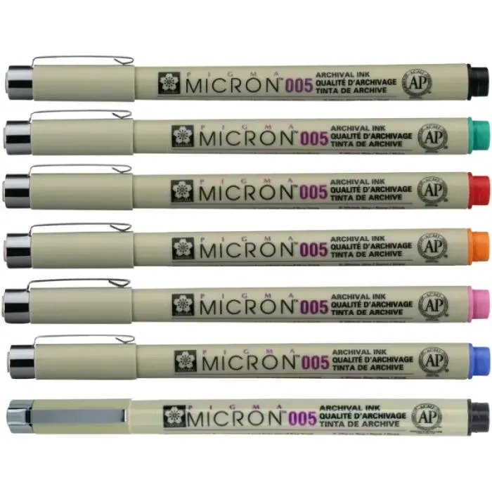 Лайнер Sakura Pigma Micron (0.05) 0,2мм Розовый (084511351820) изображение 6