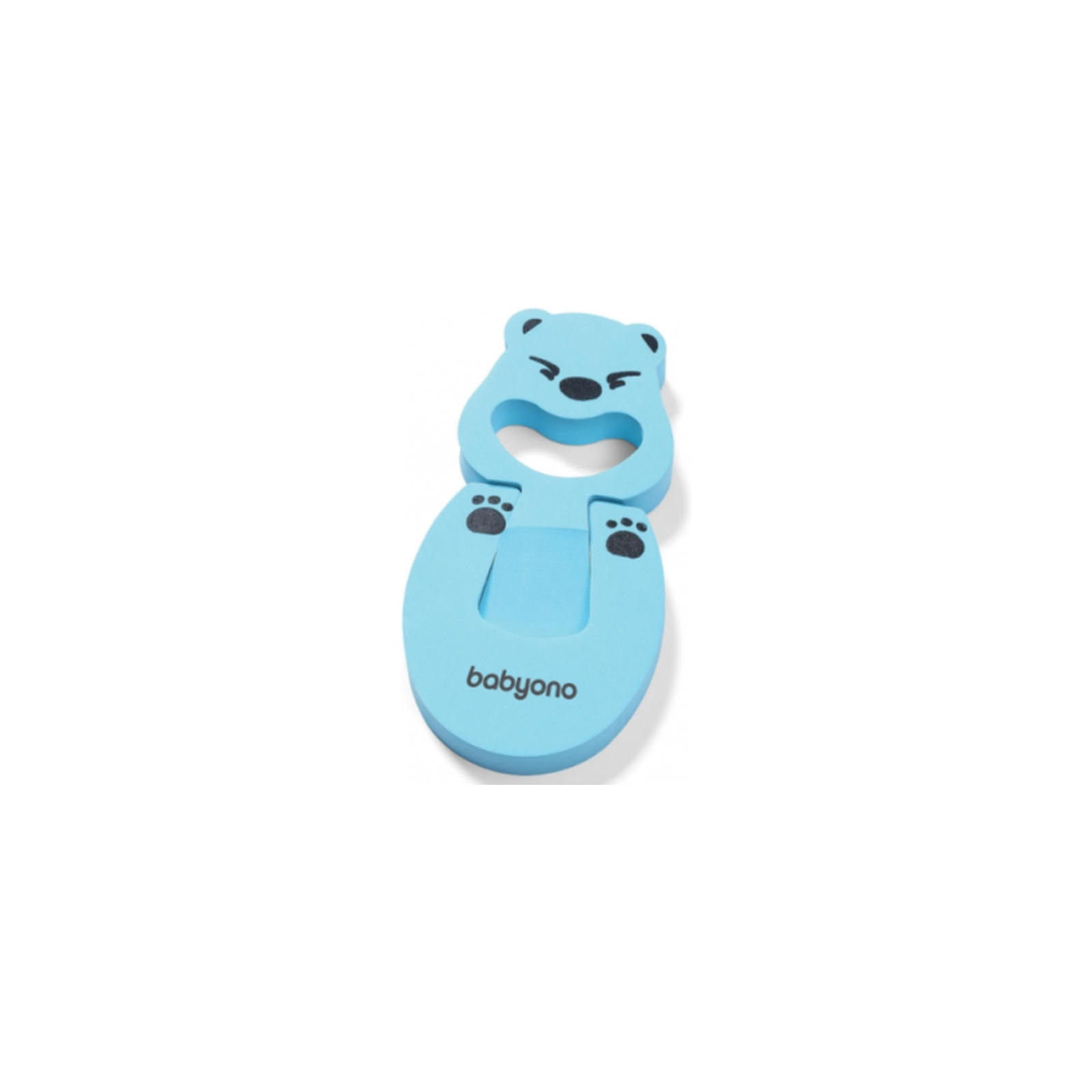 Блокиратор дверной BabyOno Мишка голубой (5901435411230) изображение 2