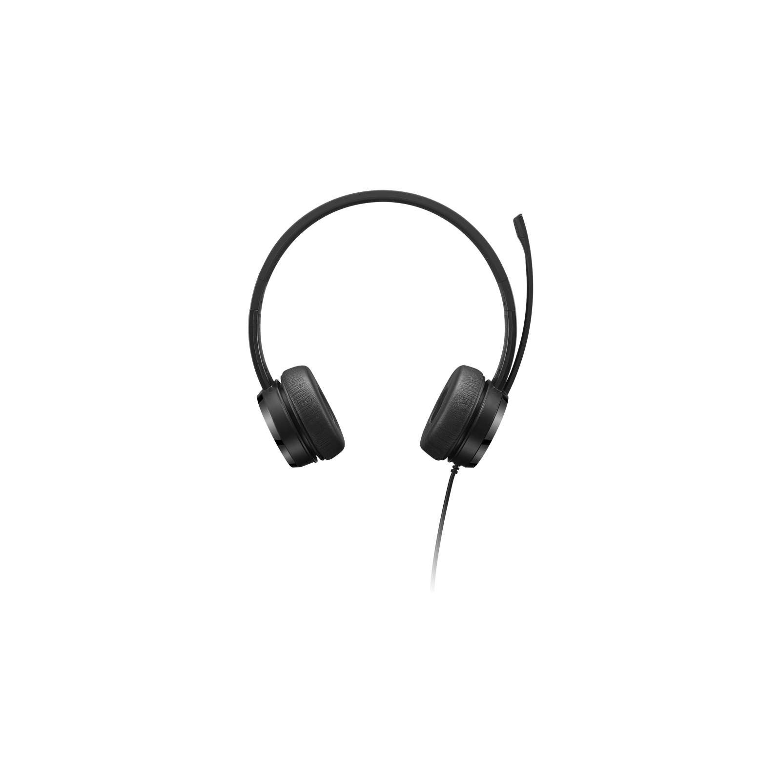 Навушники Lenovo USB-A Wired Stereo On-Ear Black (4XD1K18260) зображення 2