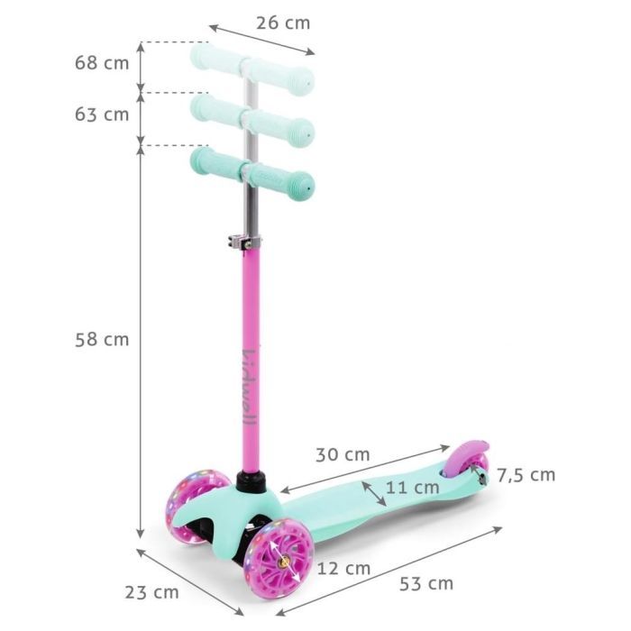 Самокат Kidwell Uno Violet (HUBAUNO01A2) изображение 8