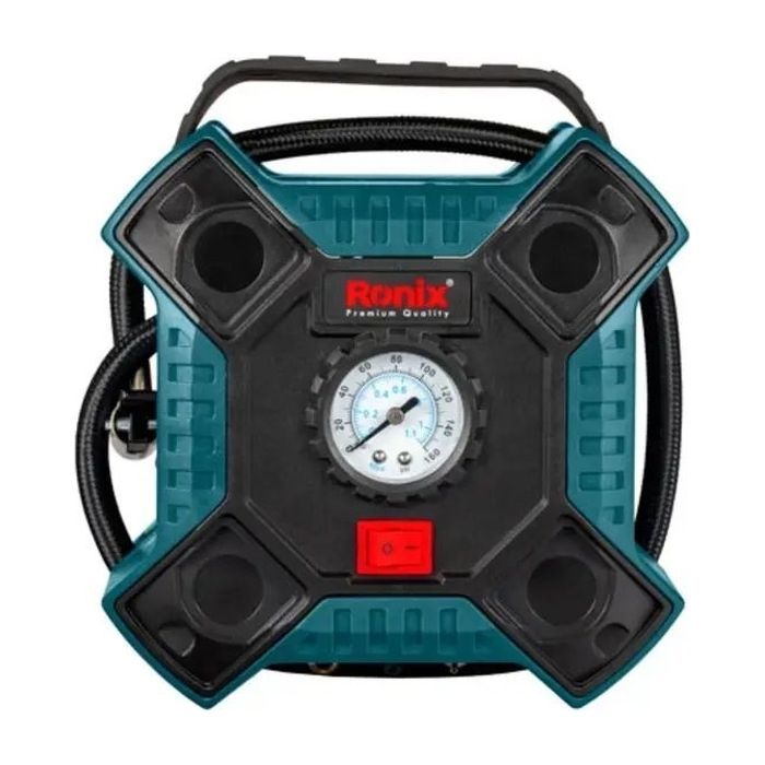 Автомобільний компресор Ronix 12В, 160 PSI, 11 бар, 1100 кПа (RH-4263) зображення 3