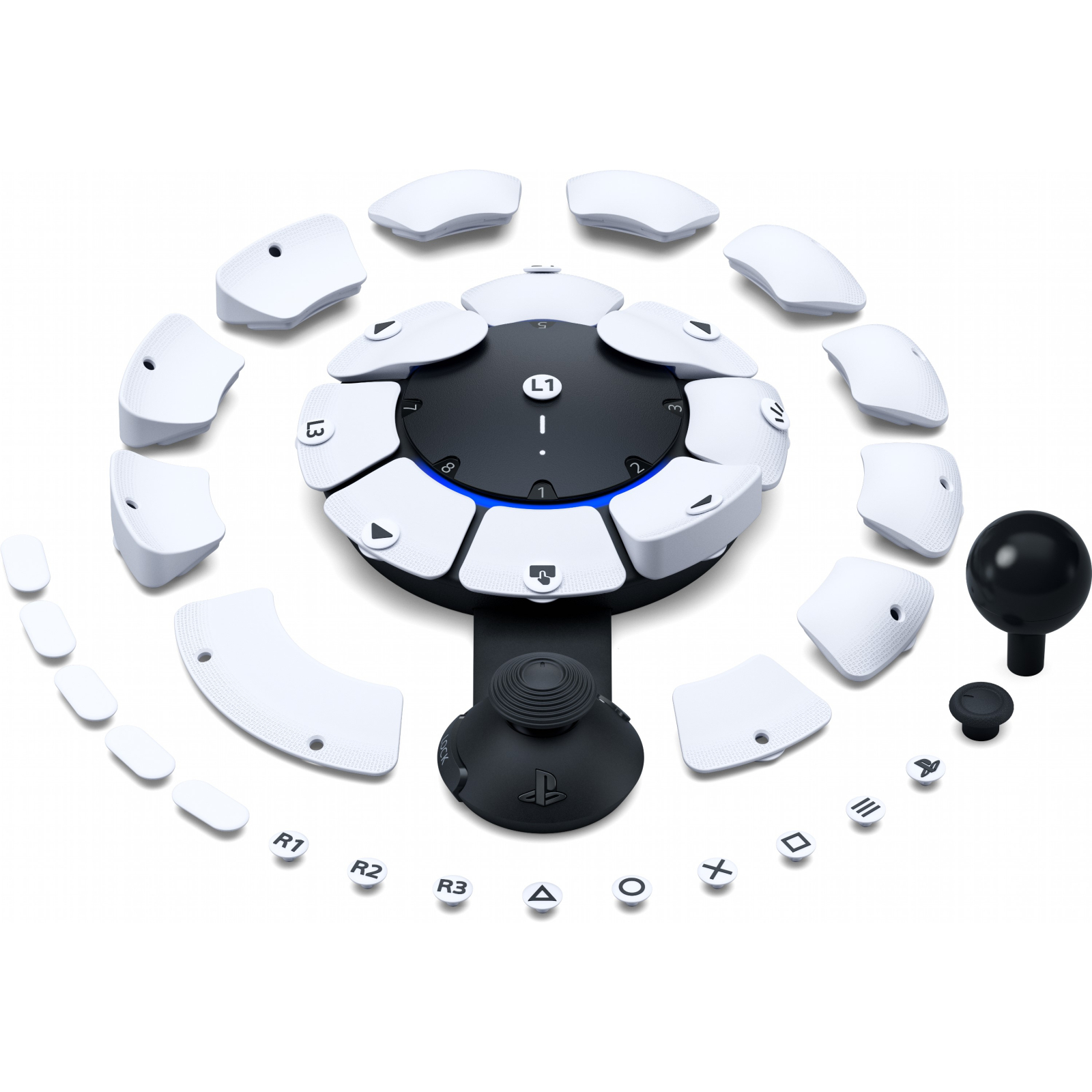 Геймпад Playstation Access Controller BT White для PS5 Digital Edition (1000038412) изображение 3