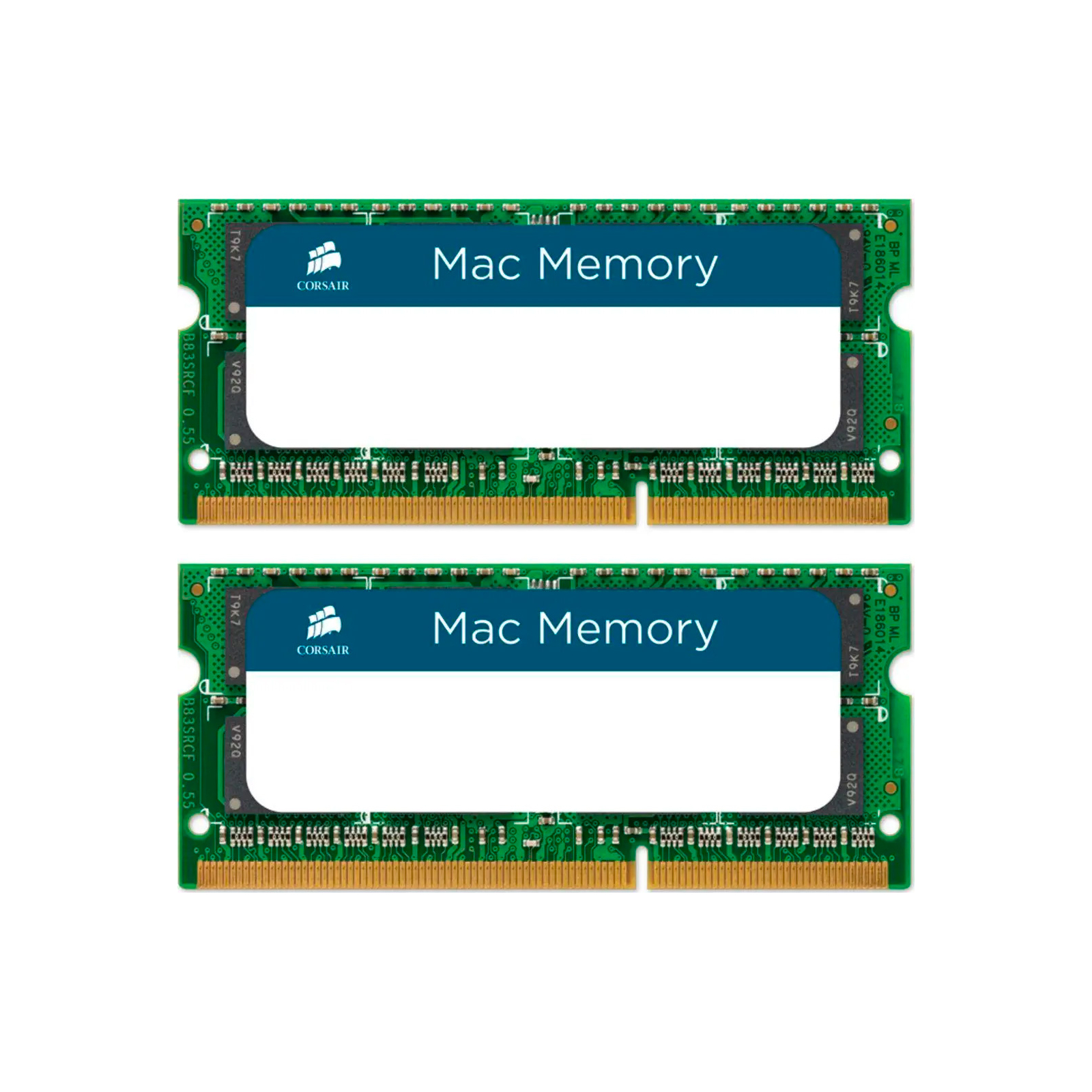 Модуль пам'яті для ноутбука SoDIMM DDR3 16GB (2x8GB) 1600 MHz Mac Memory Corsair (CMSA16GX3M2A1600C11)