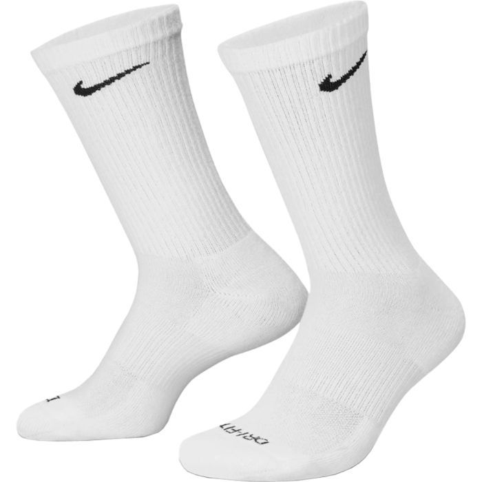 Носки Nike U NK EVERYDAY PLUS CUSH CREW SX6888-100 38-42 3 пари Білі (888408258052)