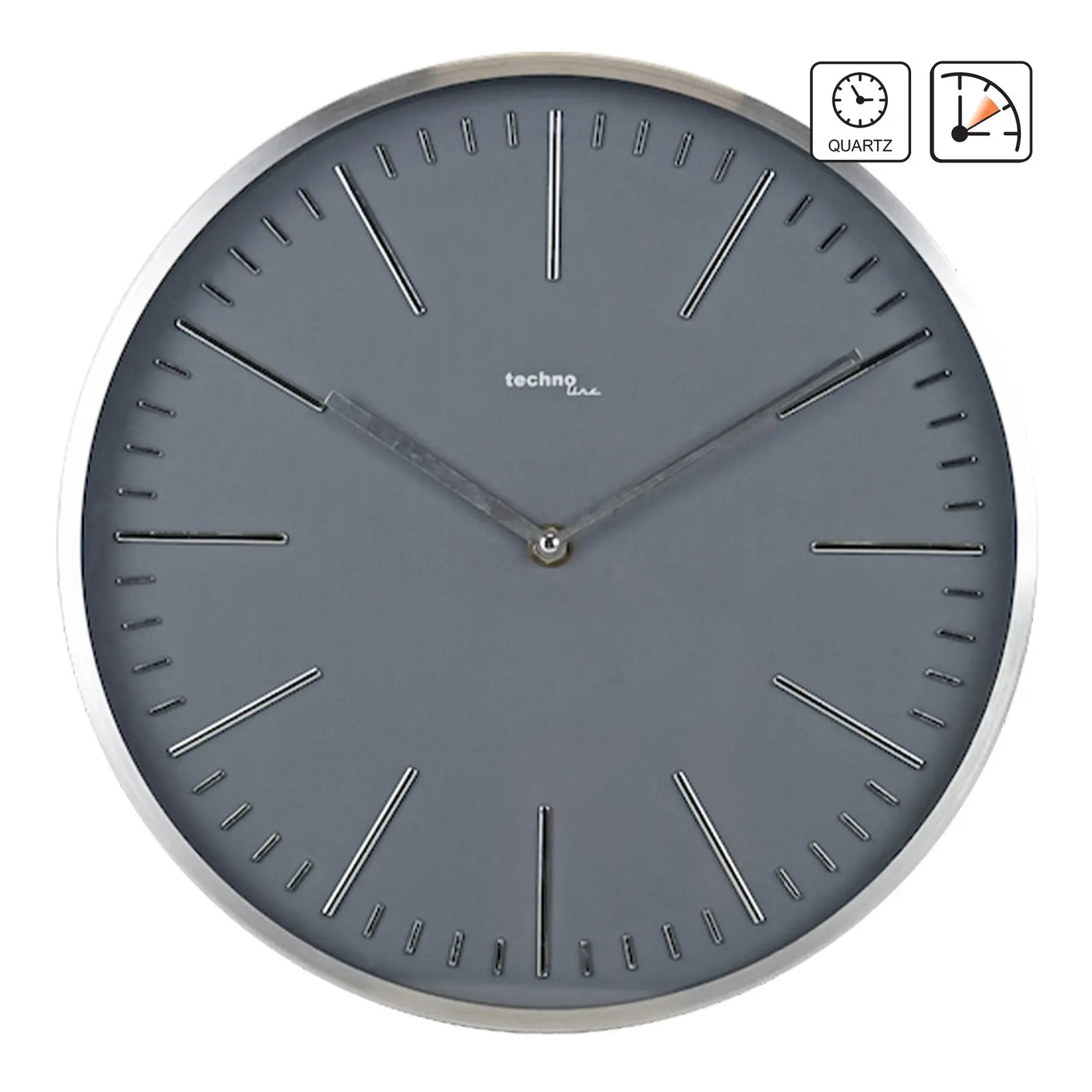 Настінний годинник Technoline WT7215 Grey (WT7215) (DAS301215) зображення 2