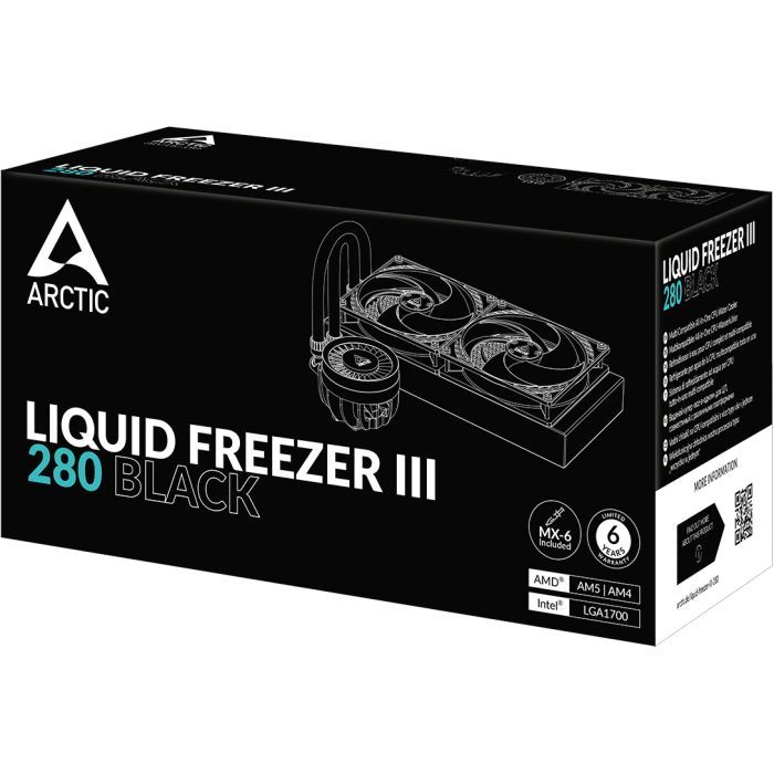 Система жидкостного охлаждения Arctic Liquid Freezer III 280 (ACFRE00135A) изображение 6