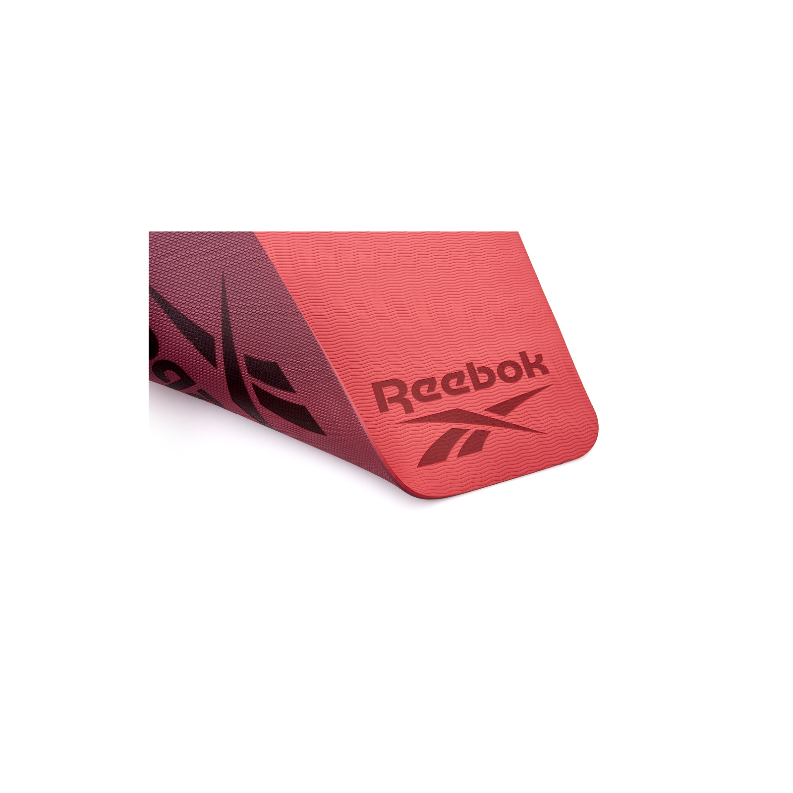 Коврик для йоги Reebok Double Sided Yoga Mat червоний RAYG-11042RD (885652020855) изображение 2