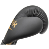 Боксерські рукавички Reebok Boxing Gloves чорний, золото RSCB-12010GB 10 унцій (885652021173) зображення 2