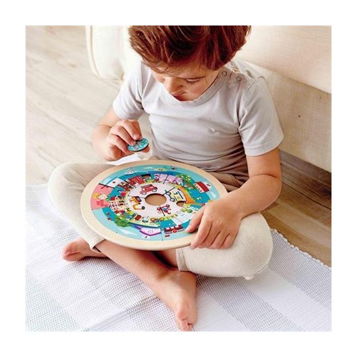 Пазл Hape деревянный город профессий (E1624) изображение 6