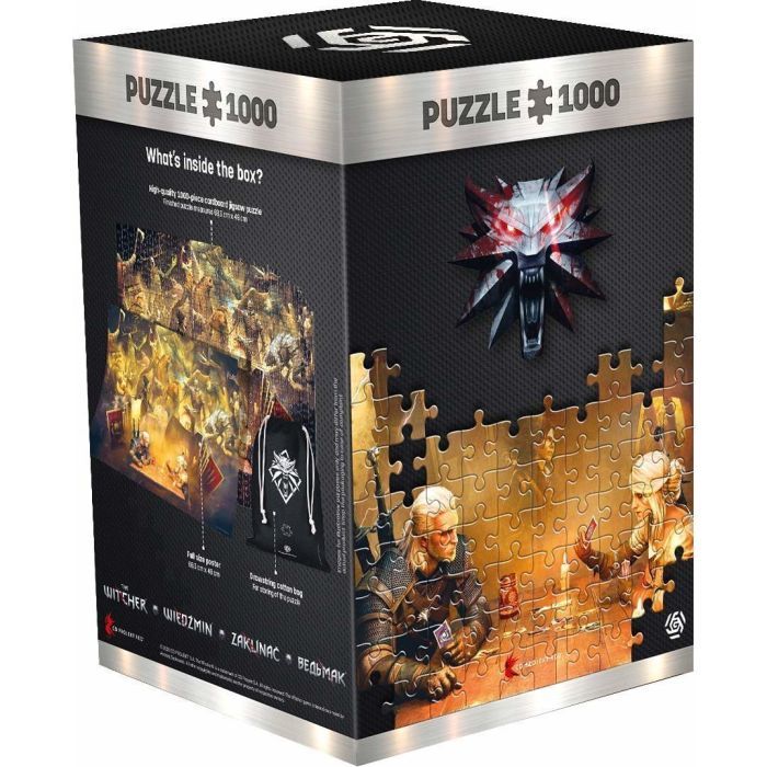 Пазл GoodLoot Witcher: Playing Gwent 1000 элементов (5908305231448)