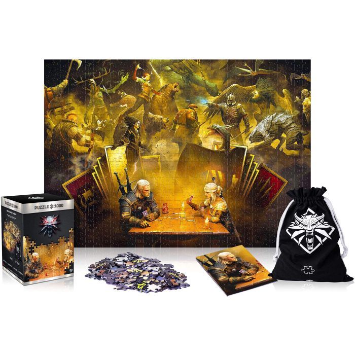 Пазл GoodLoot Witcher: Playing Gwent 1000 элементов (5908305231448) изображение 2