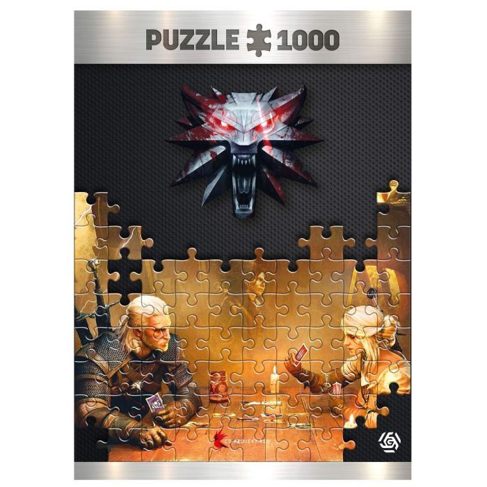 Пазл GoodLoot Witcher: Playing Gwent 1000 элементов (5908305231448) изображение 5