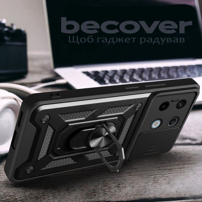 Чехол для мобильного телефона BeCover Military Poco X6 Pro Black (711157) изображение 3