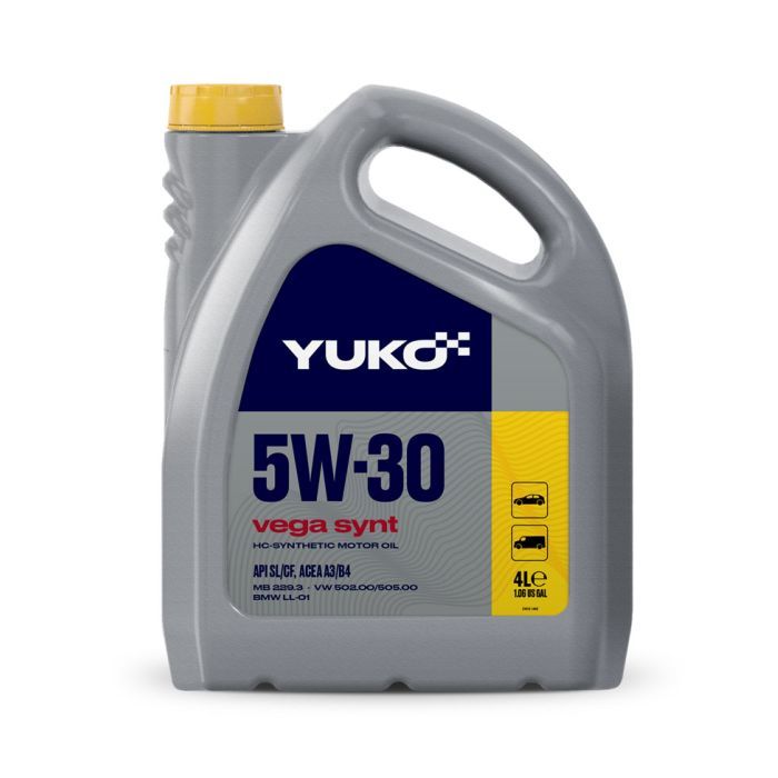 Моторное масло Yuko VEGA SYNT 5W-30 4л (4823110401460)