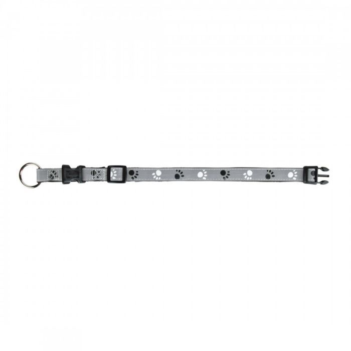 Ошейник для животных Trixie Silver Reflect светоотражающий XS-S: 22-35 см/15 мм серый (4011905122212)