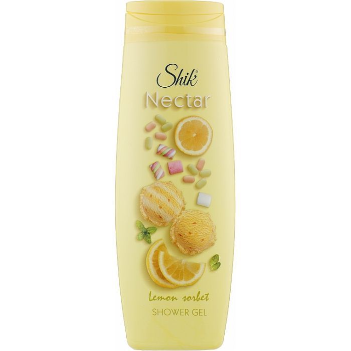 Гель для душа Shik Nectar Lemon Sorbet Лимонный сорбет 400 г (4823107602337)