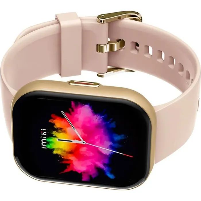 Смарт-годинник iMiki SE1 Gold Silicone Strap зображення 2