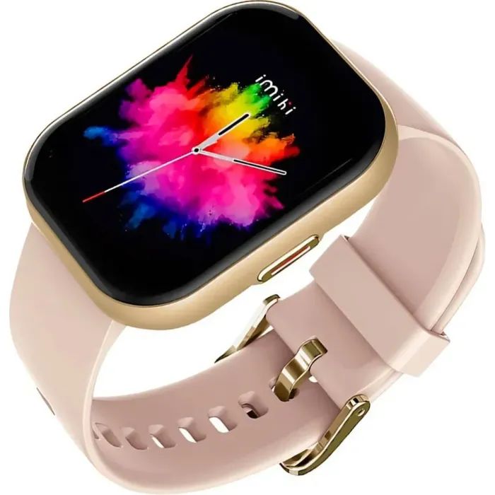 Смарт-годинник iMiki SE1 Gold Silicone Strap зображення 3