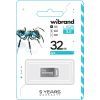USB флеш накопичувач Wibrand 32GB Ant Silver USB 3.2 Gen 1 (USB 3.0) (WI3.2/AN32M4S) зображення 2