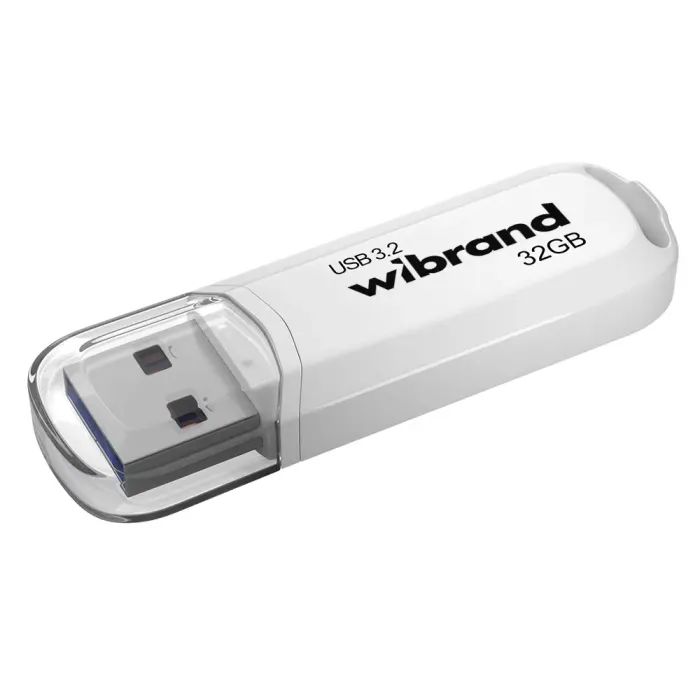 USB флеш накопичувач Wibrand 32GB Marten Black USB 3.2 Gen 1 (USB 3.0) (WI3.2/MA32P10B)