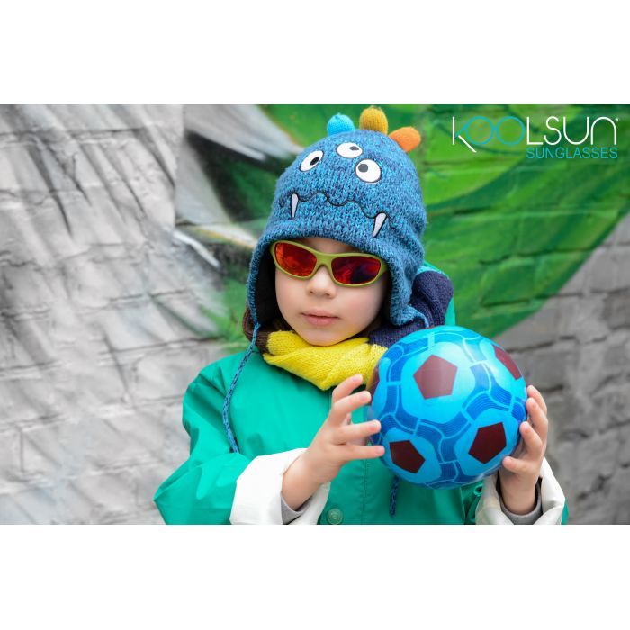 Детские солнцезащитные очки Koolsun Sport хаки 3-8 лет (KS-SPOLBR003) изображение 3