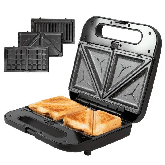 Вафельниця Cecotec Rock'nToast 1000 3in1 (CCTC-03203)