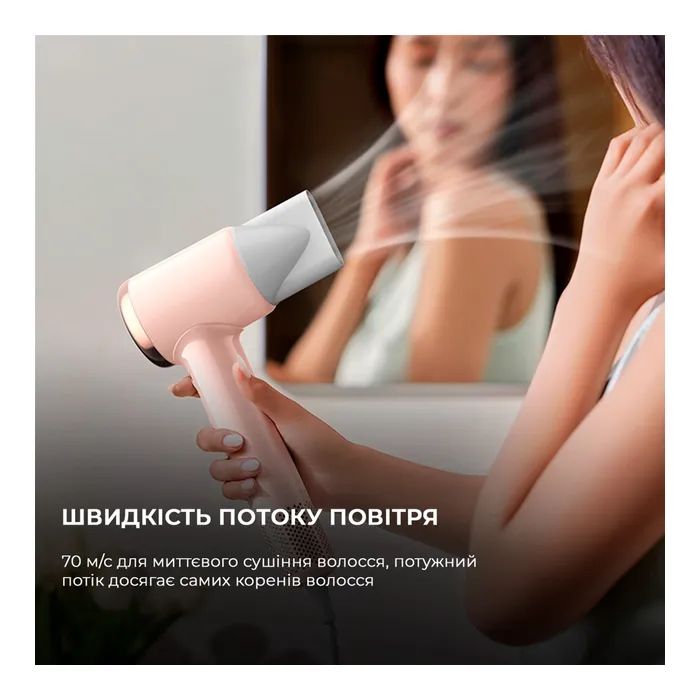 Фен Xiaomi Deerma DEM-CF50W(pink) (DEM-CF50W(pink)) зображення 8