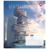 Зошит Yes Futuristic architecture 48 аркушів лінія (767127) зображення 4