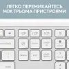 Комплект Logitech MK950 Bluetooth/Wireles UA Off-White (920-012491) зображення 6