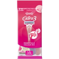 Бритва Wilkinson Sword Extra 3 Beauty Essentials 4 шт. (4027800005901)