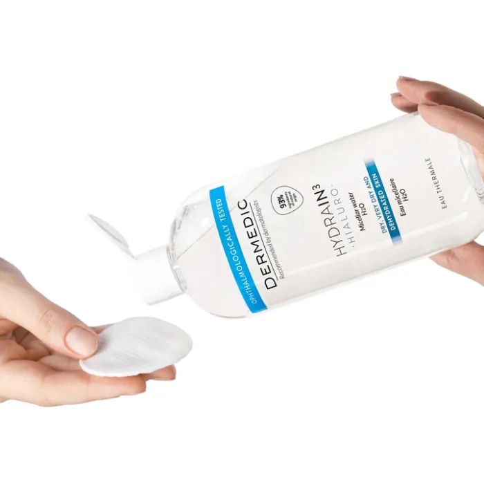 Міцелярна вода Dermedic Hydrain 3 Hialuro H2O 200 мл (5906739783106) зображення 3