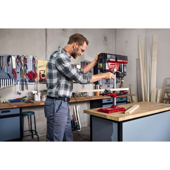 Свердлильний верстат Einhell TE-BD 550 E, 550Вт, 450-2500 об/хв, 21.2кг (4250690) зображення 7