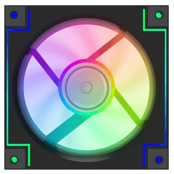 Кулер для корпуса Gamemax RD300 BK изображение 2